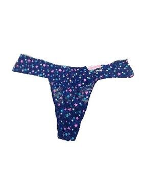 Jenni Womens Intimate Lace Graphic Thong